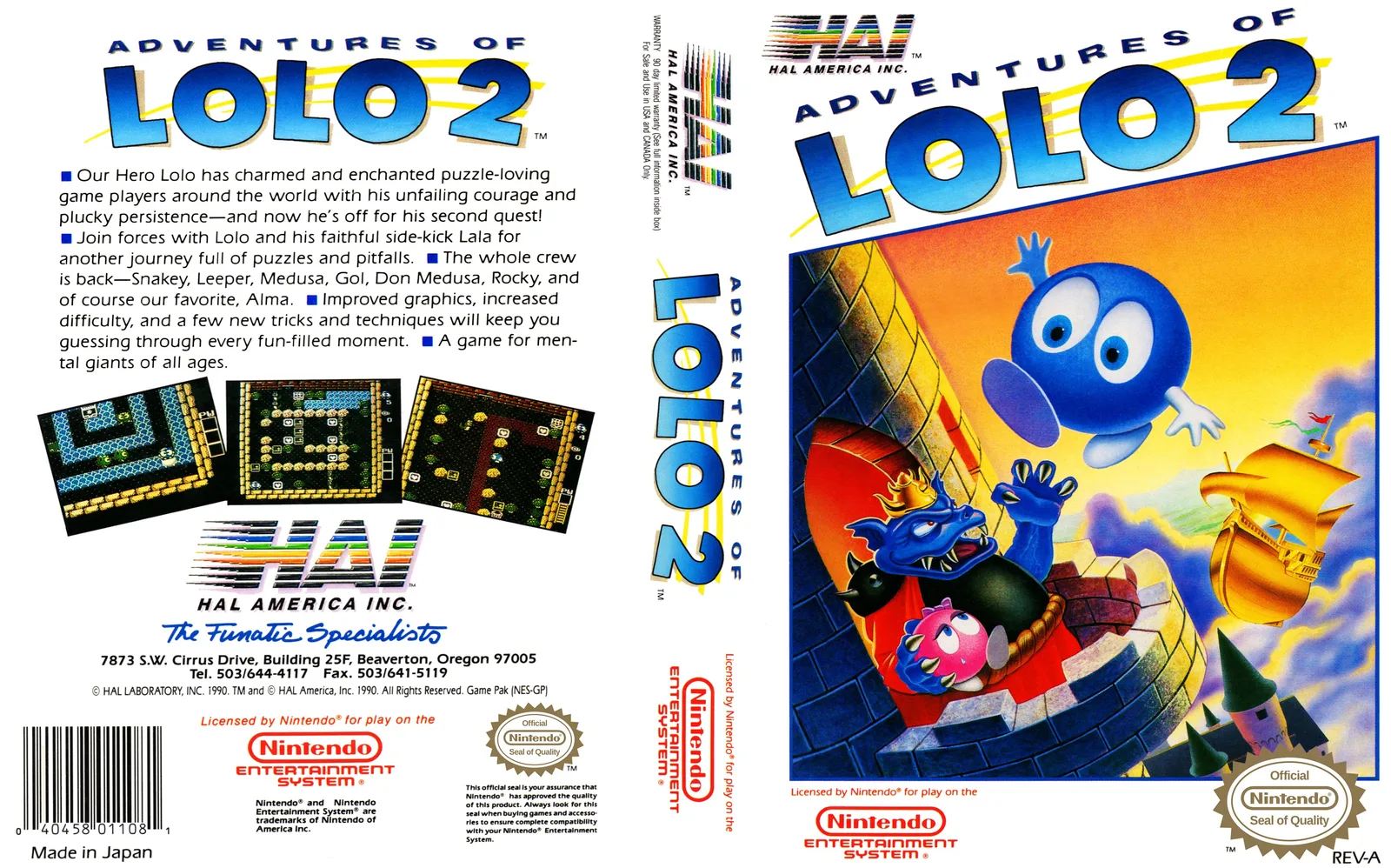 Adventures of Lolo 2